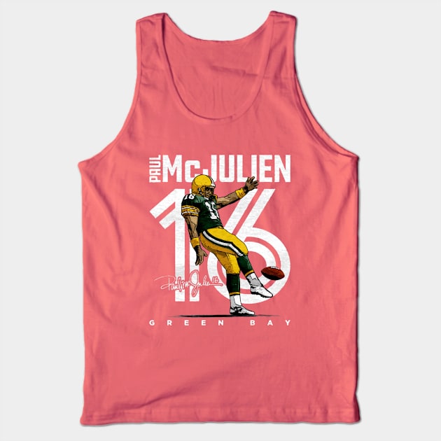 Paul McJulien Green Bay Inline Tank Top by Buya_Hamkac